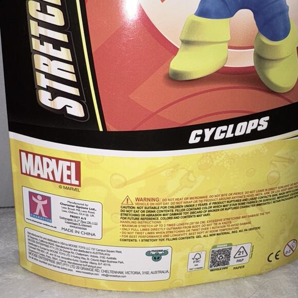 Heroes of Goo Jit Zu X-Men '97 Cyclops Stretchy Action Figure, with Metallic - Picture 5 of 6